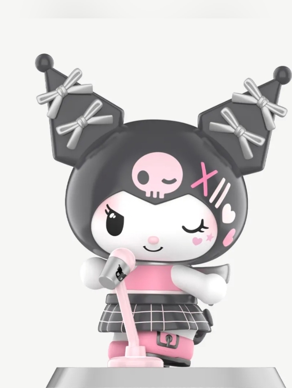 Hello Kitty And Friends Pink Party Series Figures  "Kuromi" - Picture 4 of 15